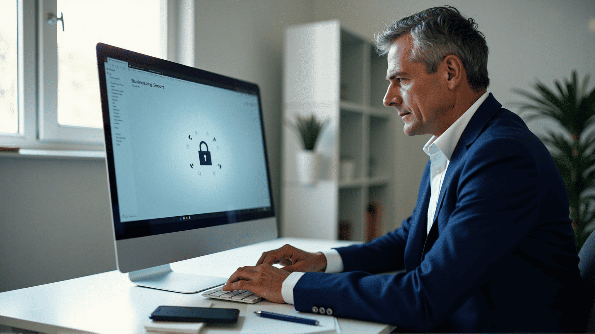 Secure TD business account online